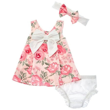 Cabbage Rose Woven Special Occasion Dress β 12M-24M